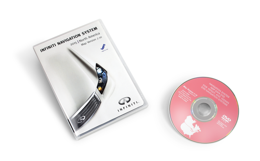 INFINITI Second Generation DVD Map Update Version 7.10 (2015) for United  States and Canada